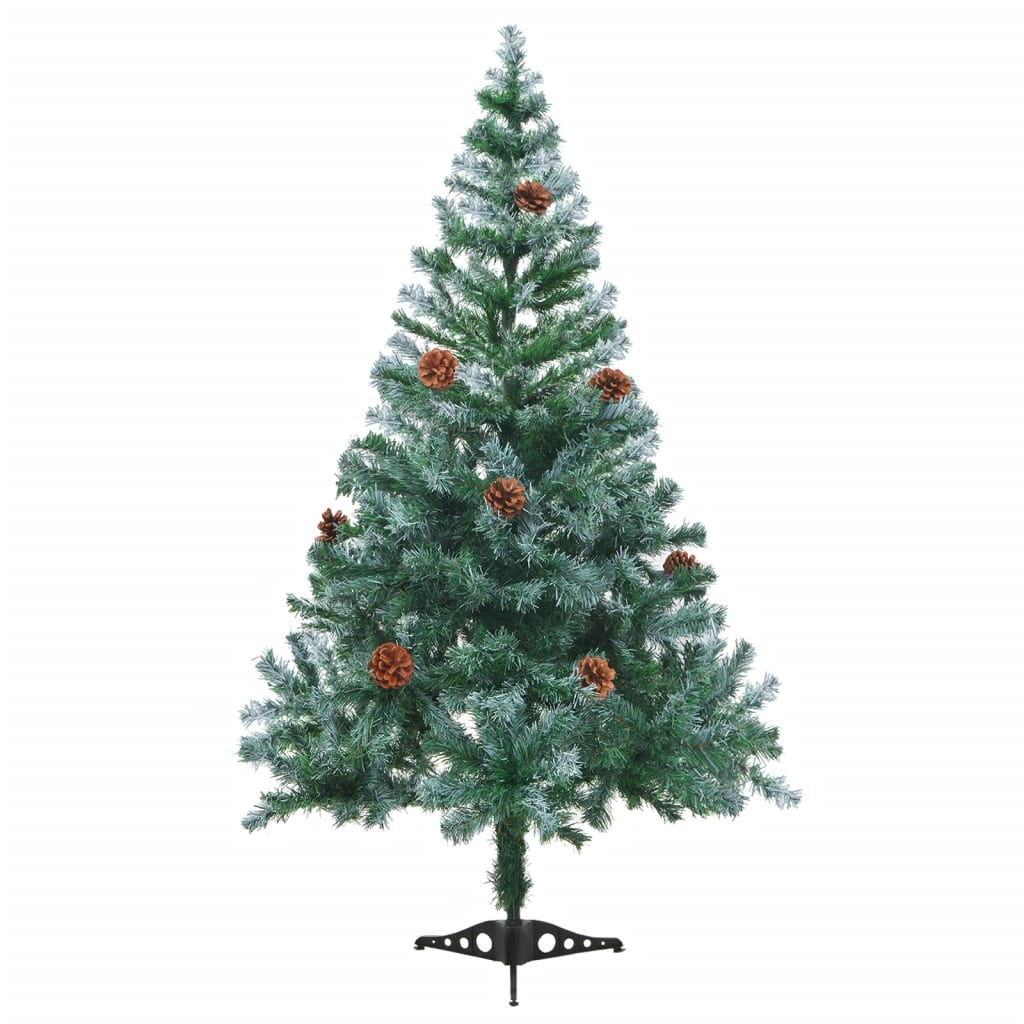 VIDAXL KUNSTKERSTBOOM mit Kiefernkegel 150 cm