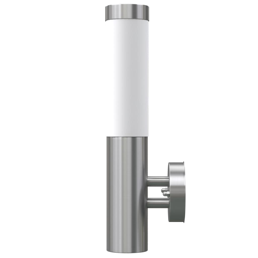 Vidaxl Outdoor Lampe Edelstahl Savona (2 Stücke)