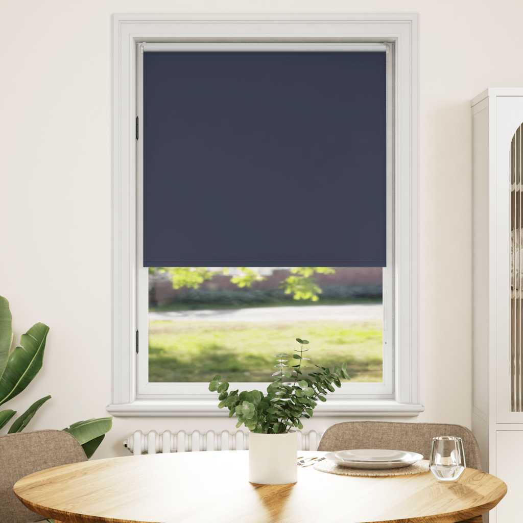 Vidaxl Roller Blind verdunkeln 120 x 175 cm Marineblau