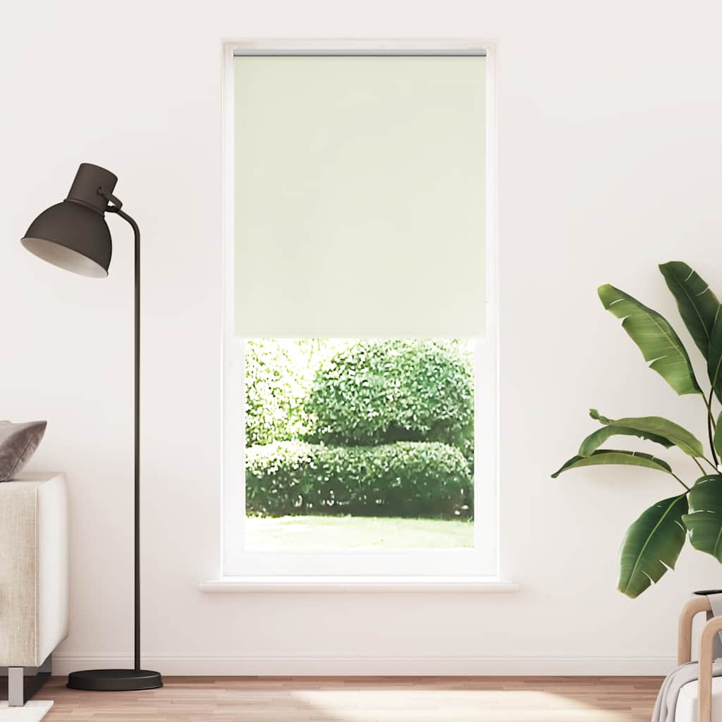 Vidaxx Verdunkelungsrollo 80 x 230 cm Creme