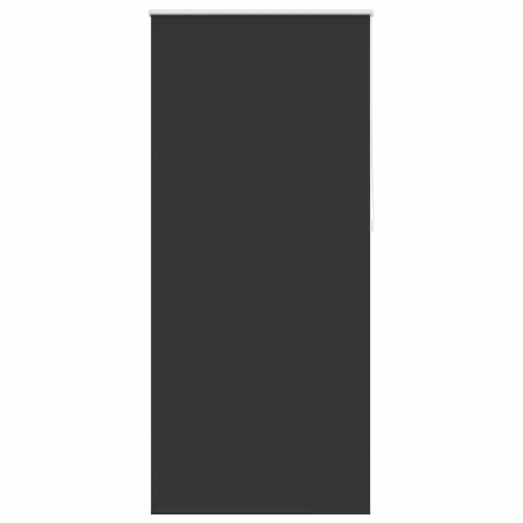 Vidaxx Verdunkelungsrollo 104,4 x 230 cm, Stoffbreite 100 cm, Schwarz