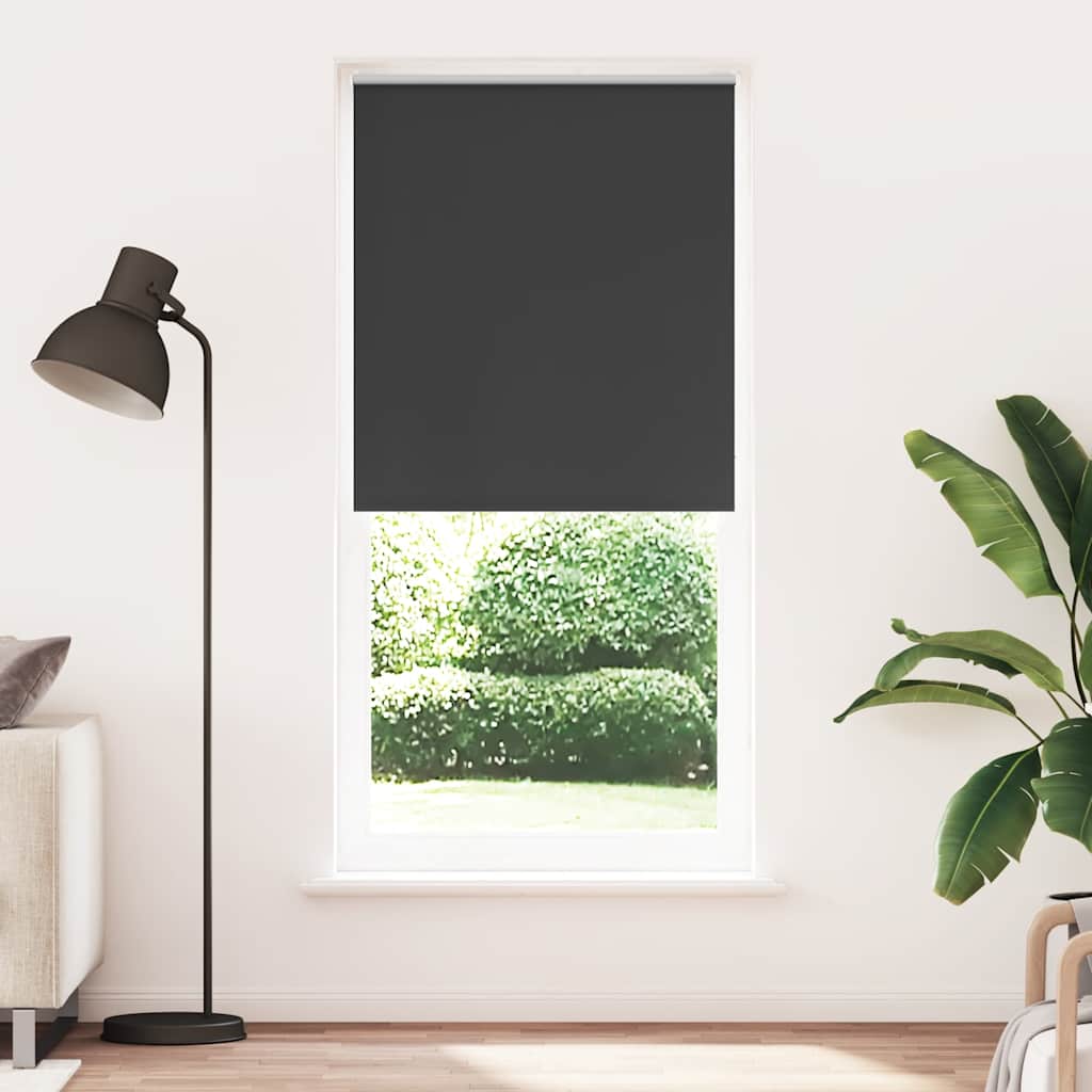 Vidaxx Verdunkelungsrollo 100 x 230 cm Schwarz