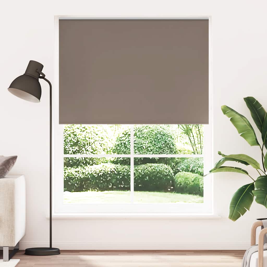 Vidaxl Roller Blind Blackout 160 x 230 cm Kaffeebraun
