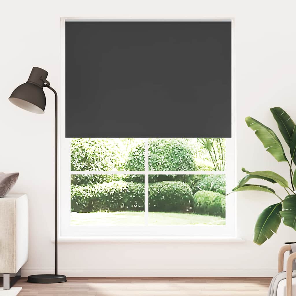 Vidaxx Verdunkelungsrollo 160 x 230 cm Schwarz