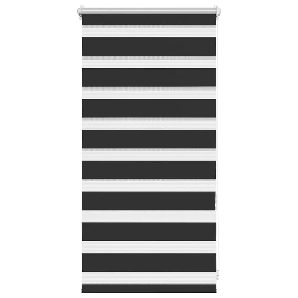 Vidaxl Duo Roller Blind 40x100cm schwarz