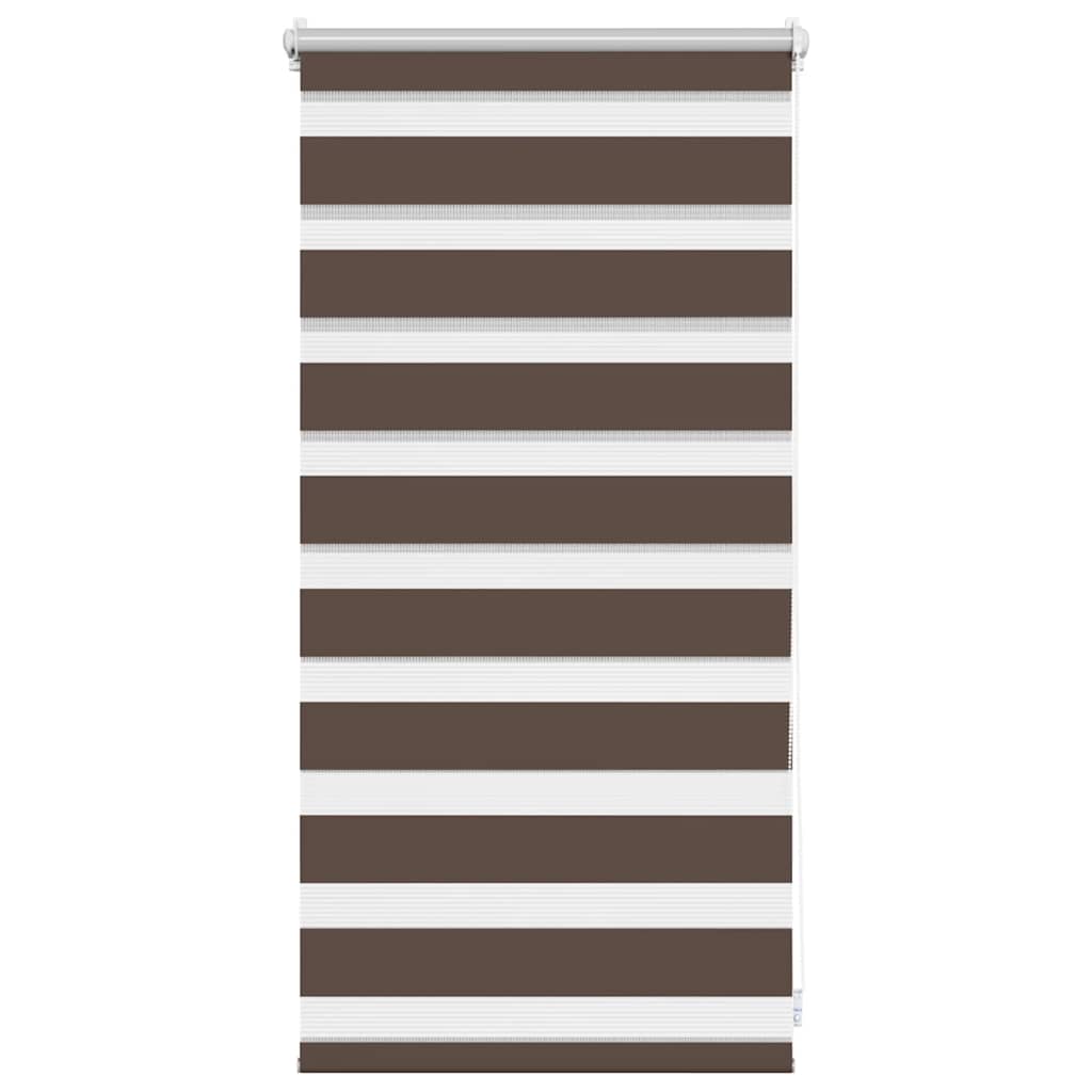 Vidaxx Duo-Rollo 40x100cm Kaffeebraun