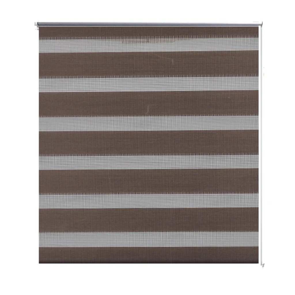 VidaXL Duo Rollo 70x120cm Kaffeebraun