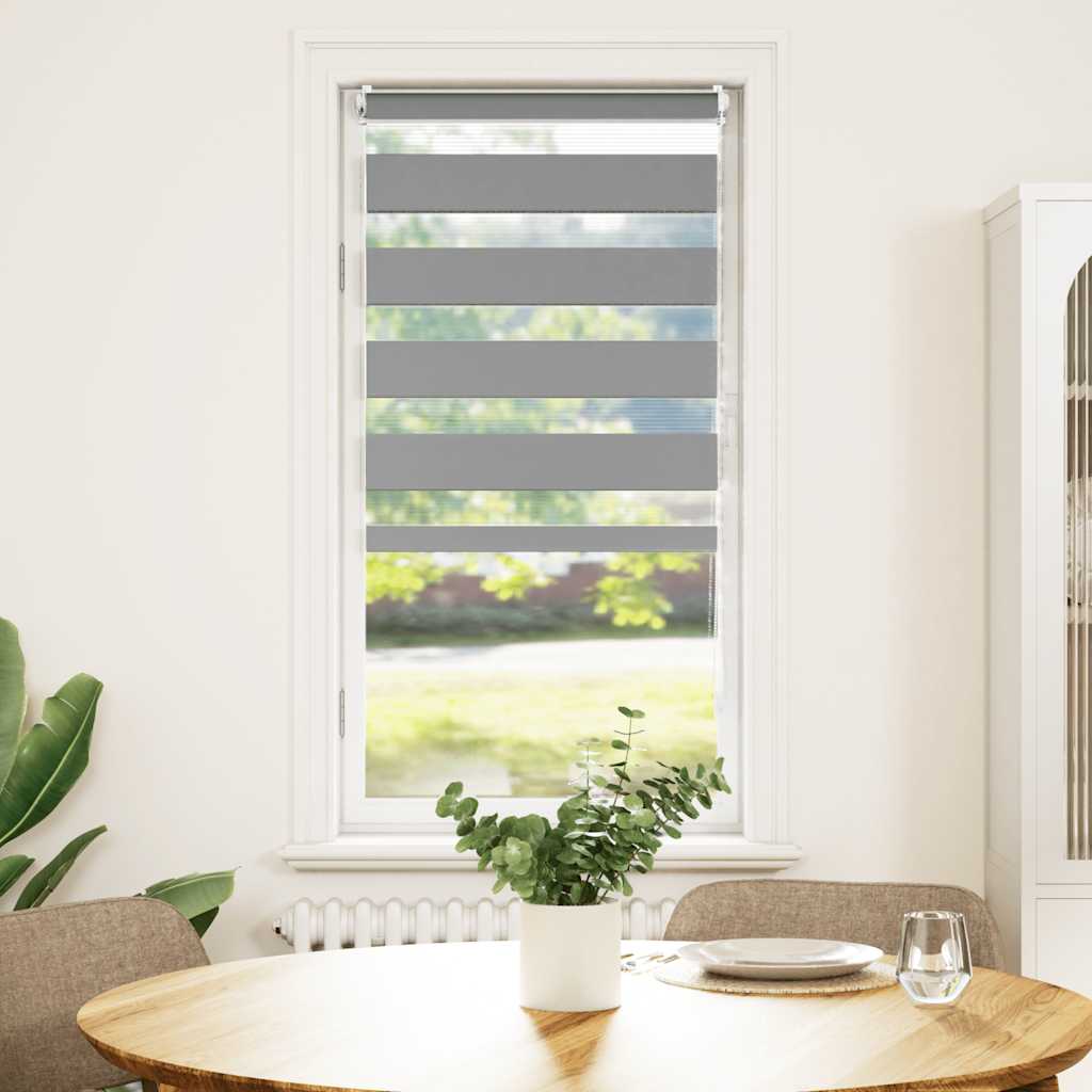 VidaXL Duo-Rollo 80x150cm grau