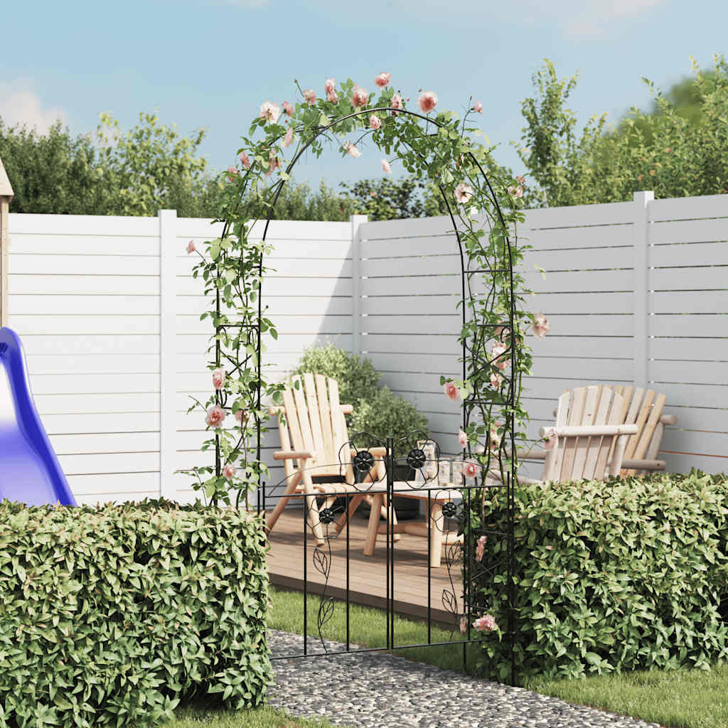 Vidaxl Rozenboog mit Toren 230 cm