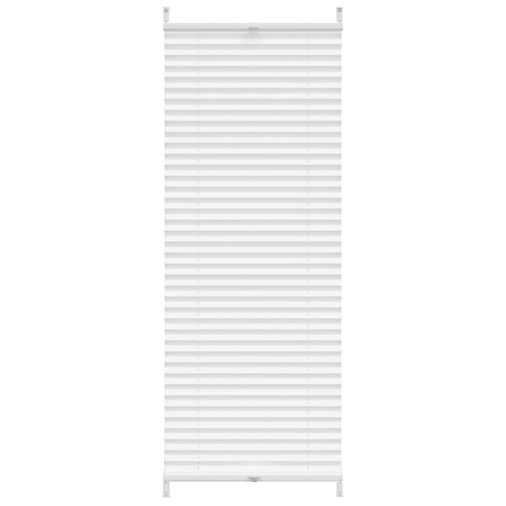 Vidaxl Plisséjalind 40x125 cm Weiß
