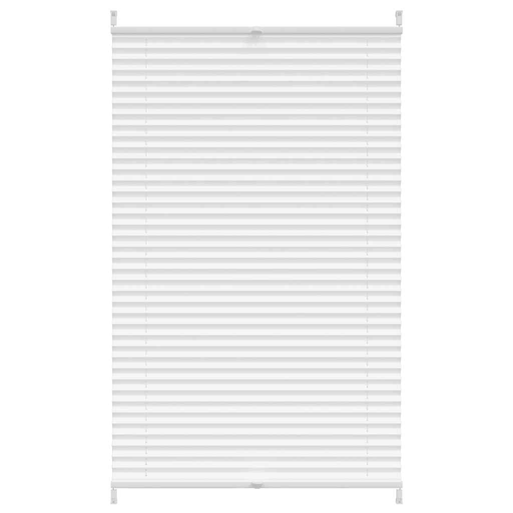 VidaXL Plisseerollo 70x125 cm weiß