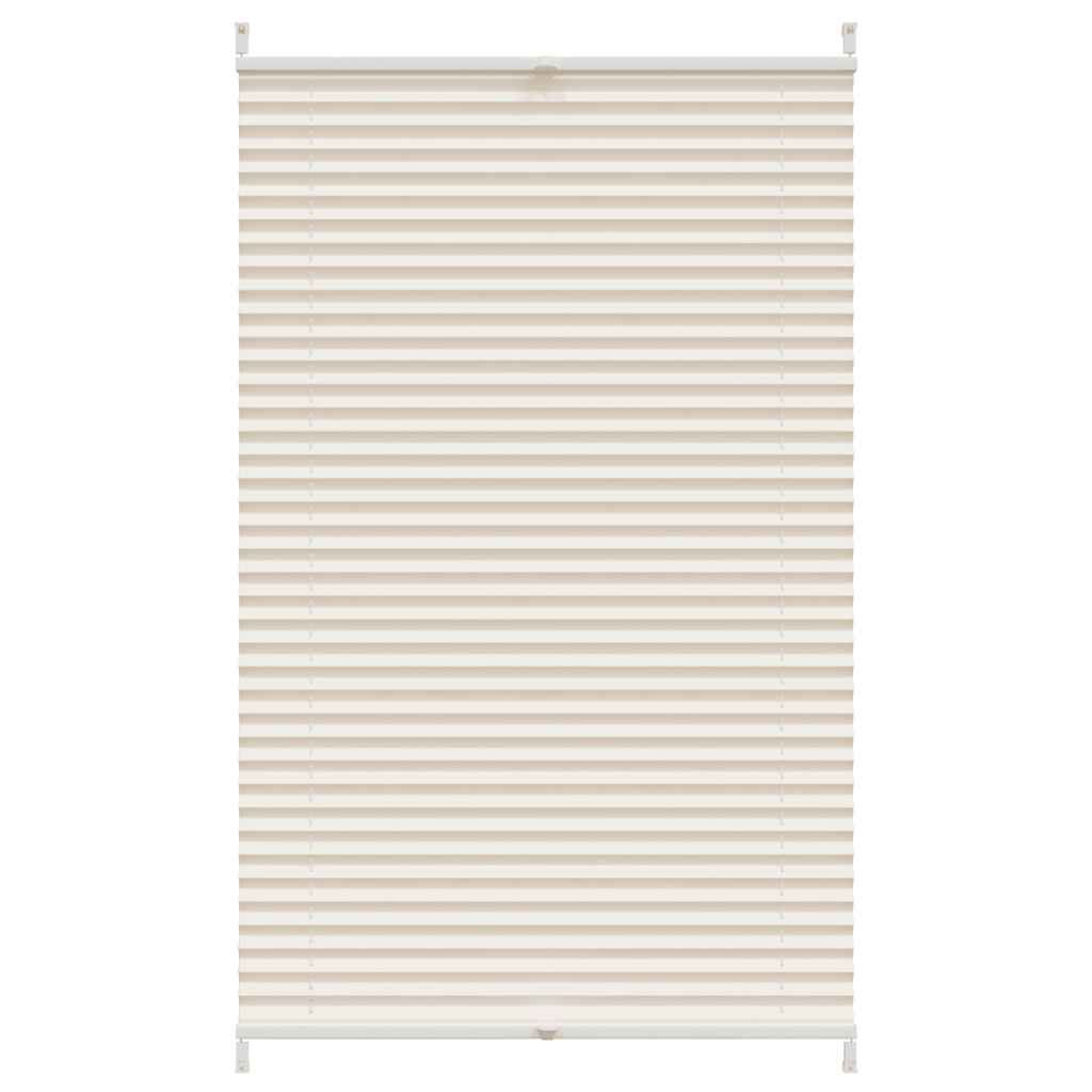 Vidaxx Plissee-Rollo 80x125cm creme
