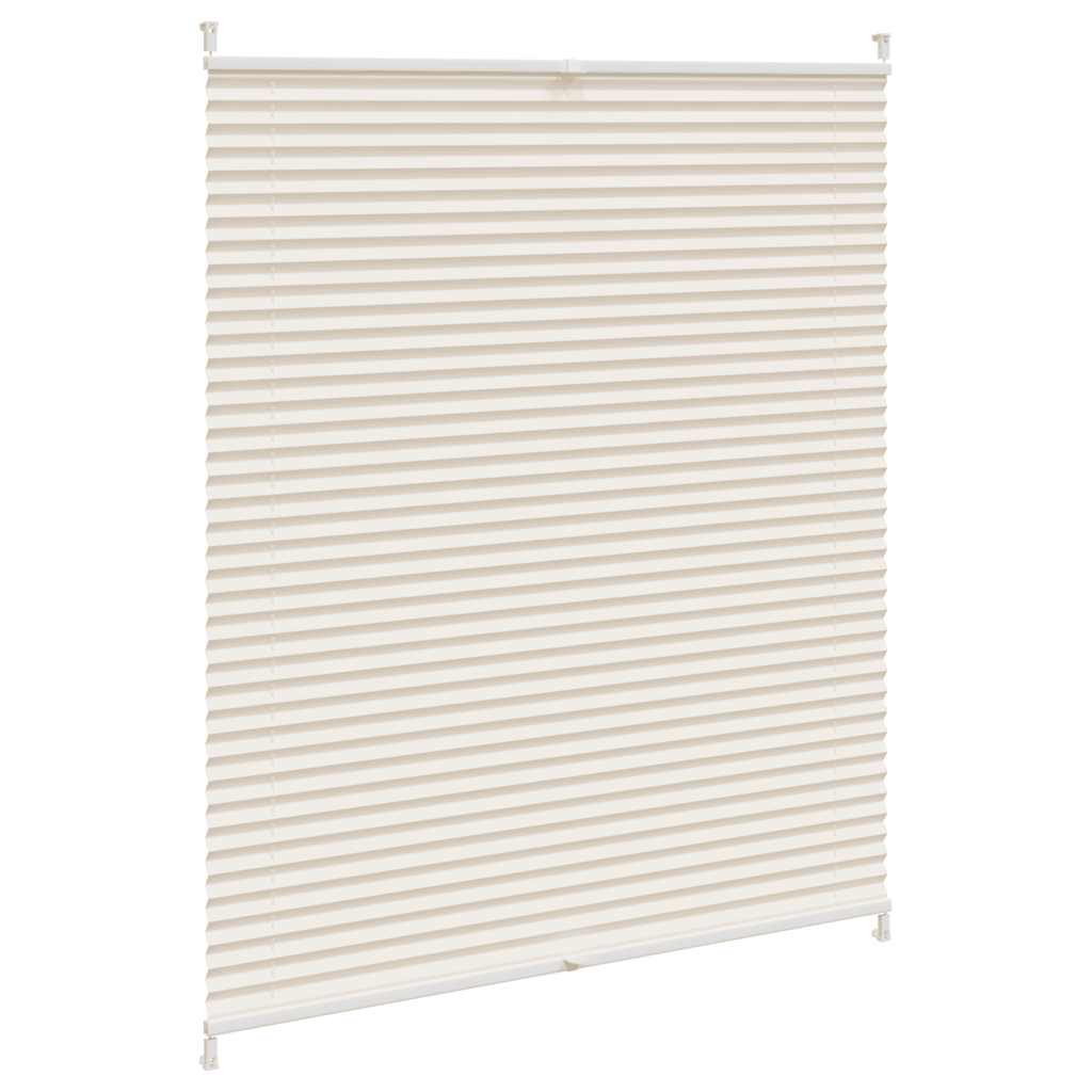 VidaXL Plissees 100x150cm Creme