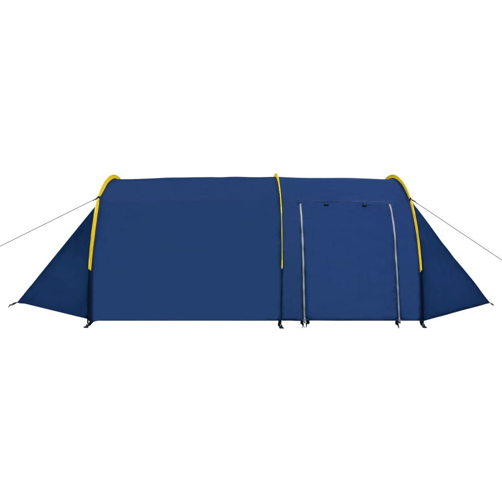 VidaXL Zelt 6-Personen Marineblau Gelb