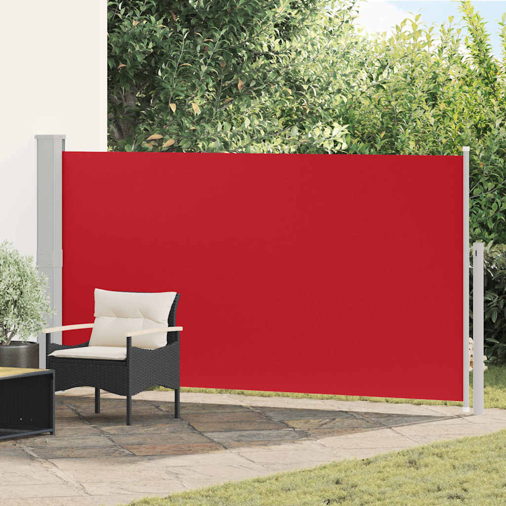 Vidaxl Wind Sonnenschutzmittel ausziehbar 160 x 300 cm rot