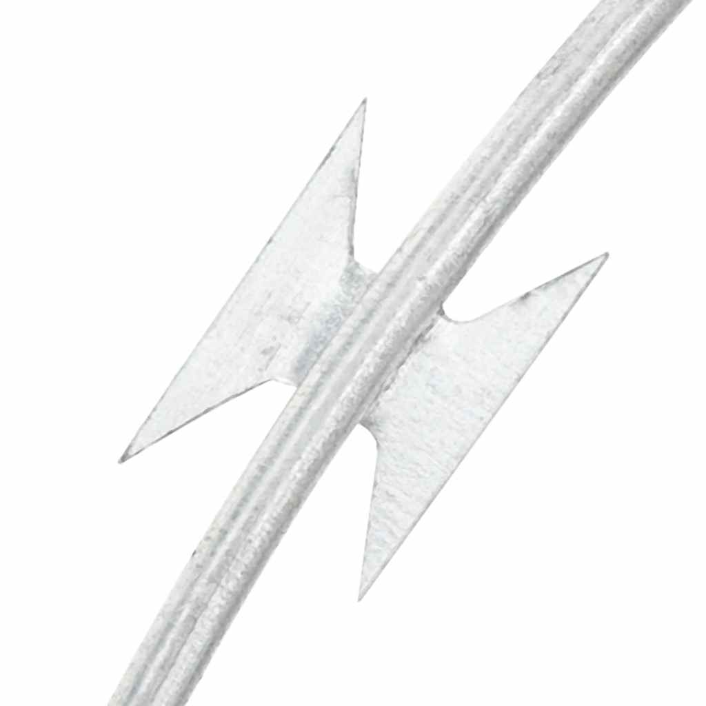 Vidaxl Shaver Mounds Concertina 60 m verzinkter Stahl