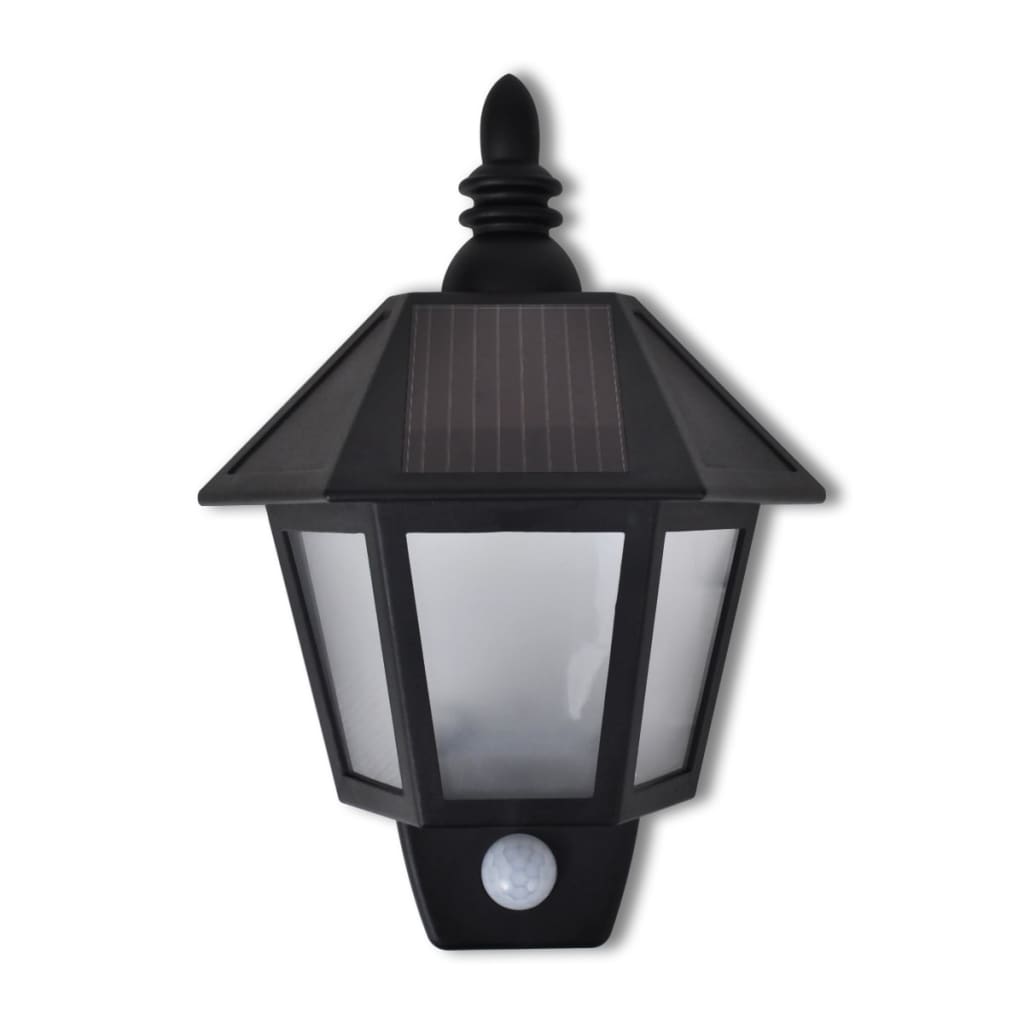 Vidaxl Solarwandlampe mit Bewegungssensor