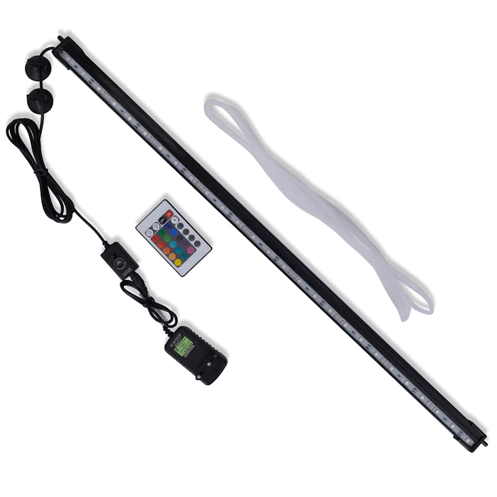 VidaXL LED-Aquarienlampe mit Blasen RGB 71 cm