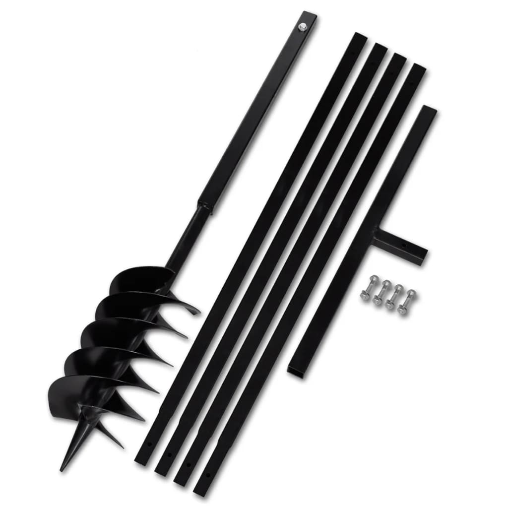VIDAXL MOREPRILE mit Griff 150 mm und Erweiterungen 5 m Stahl