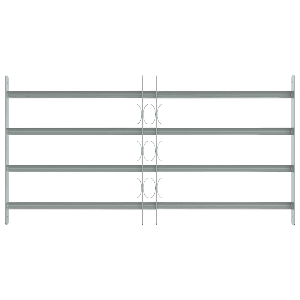 VIDAXL-Fensterschutzschutz mit 4 Cross-Rods 700-1050 mm einstellbar