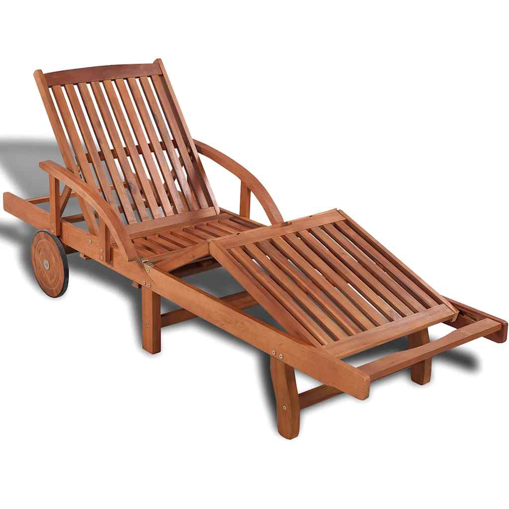 Vidaxl ligbed massief acaciahout