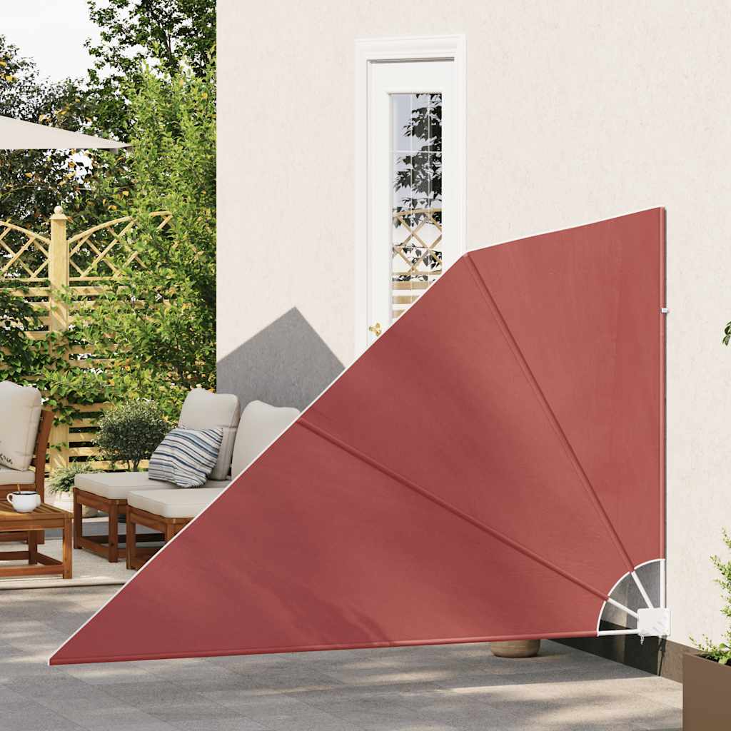 Vidaxx faltbarer Balkonschirm 160x240 cm terrakottafarben