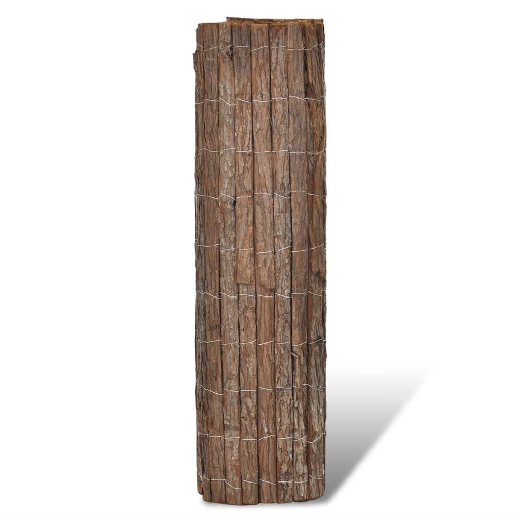 VIDAXL -Bildschirm 400x100 cm Rinde