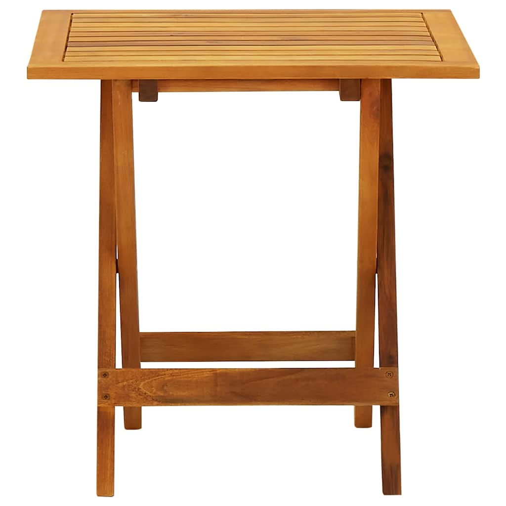 Vidaxl bistrotafel 46x46x47 cm massief acaciahout