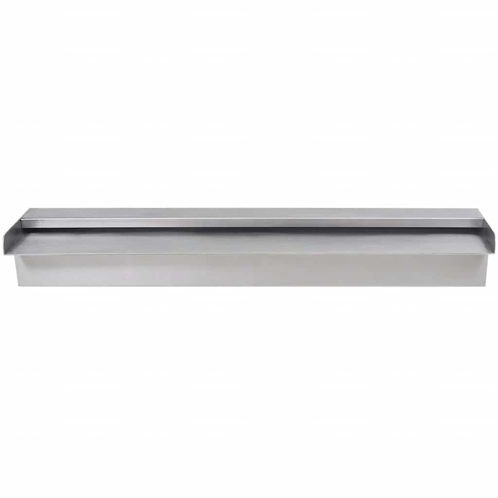 Vidaxl Schwimmbad Wasser Herbst rechteckig 60 cm Edelstahl