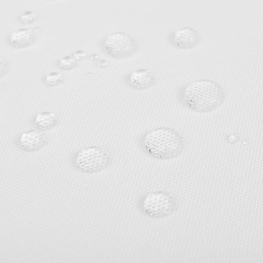 Vidaxl -Tischdecke weiß 5 Teile 170 x 130 cm