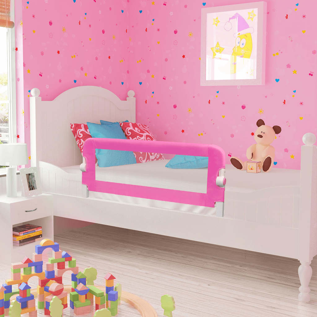 VIDAXL -BED -Diagramm Kleinkind 102x42 cm Pink