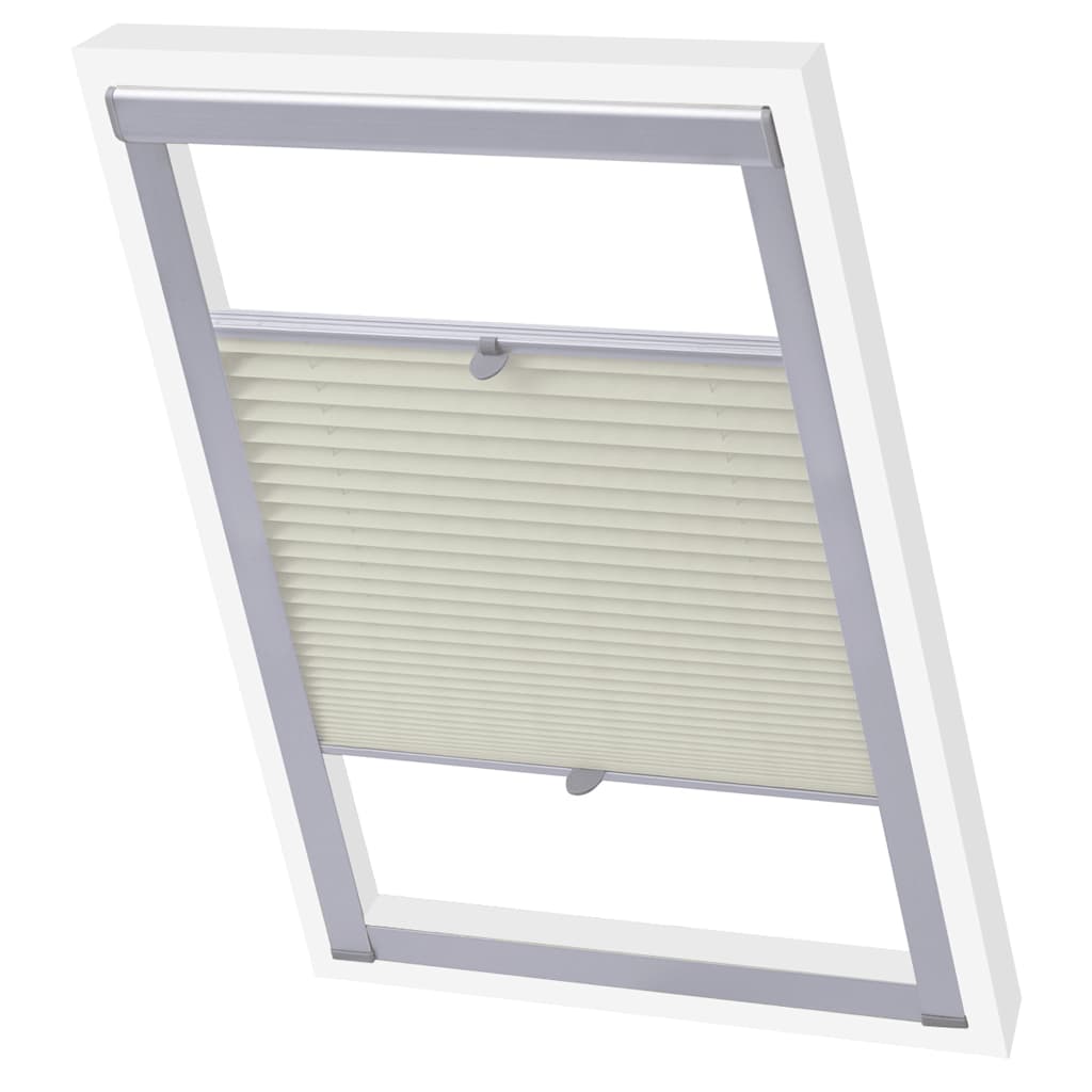 Vidaxl Roller Blind Faltencreme C04