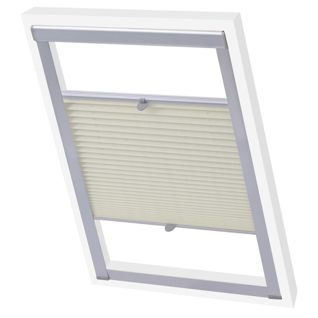 Vidaxl Roller Blind Faltencreme S06 606