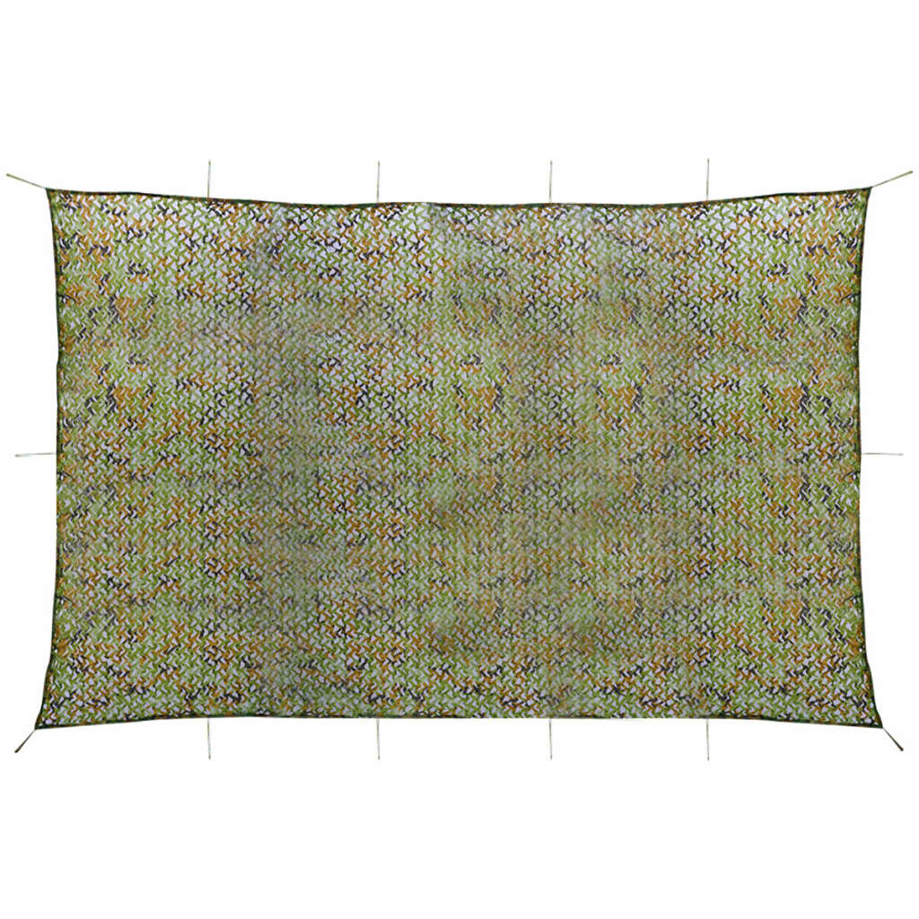 Vidaxl Camoufagenet mit Aufbewahrungstasche 4x6 m