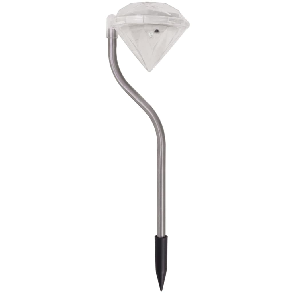 Vidaxl Solar Energy LED Gartenlampe 6 Teile 9x7.8x29.5 cm