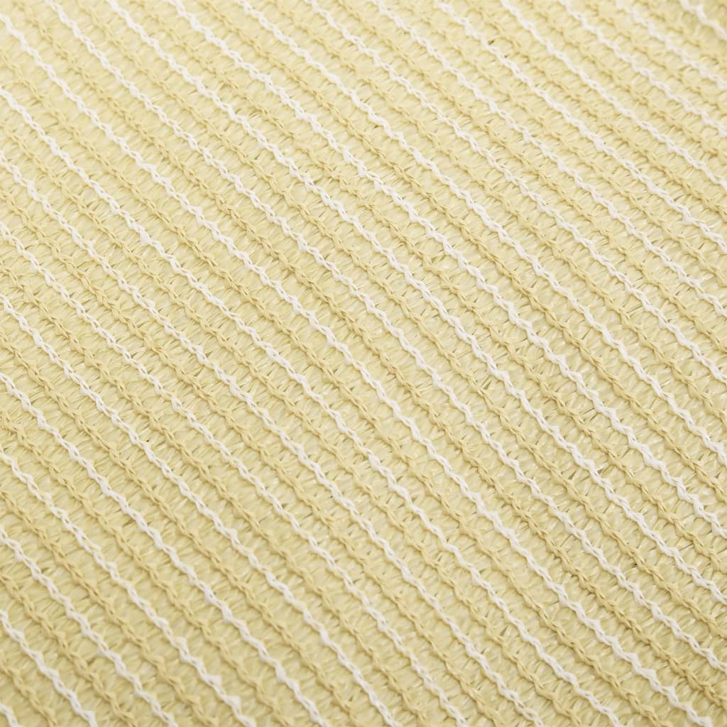 VIDAXL SUNSHADE HDPE Rechteckige 2x4 M beige
