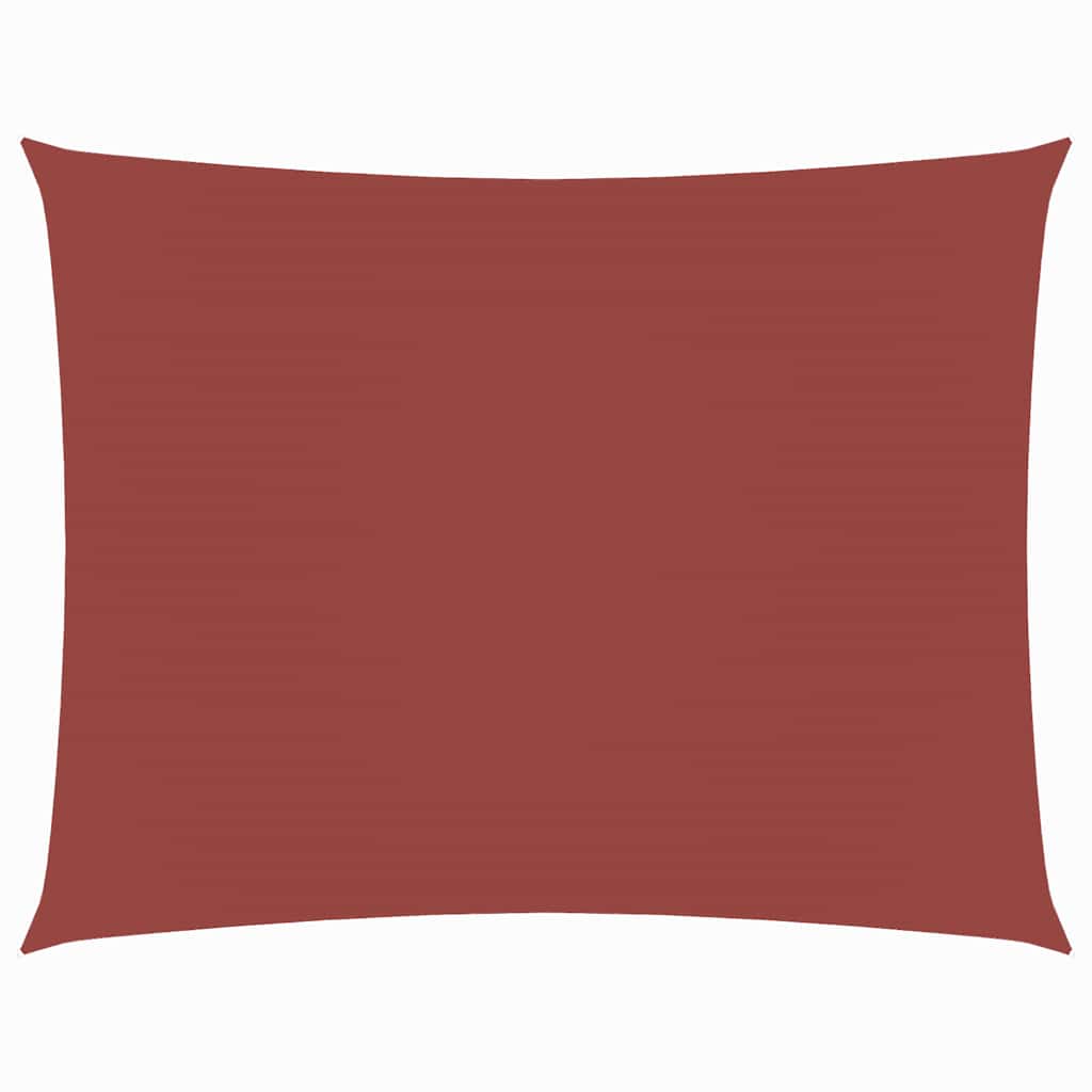 Vidaxl Sonnenschutz Rechteckige 4x6 M Oxford Stoff Terrakotta Farbe