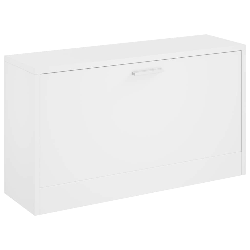 Vidaxl Schuhe Aufbewahrungsschrank 80x24x45 cm Weiß