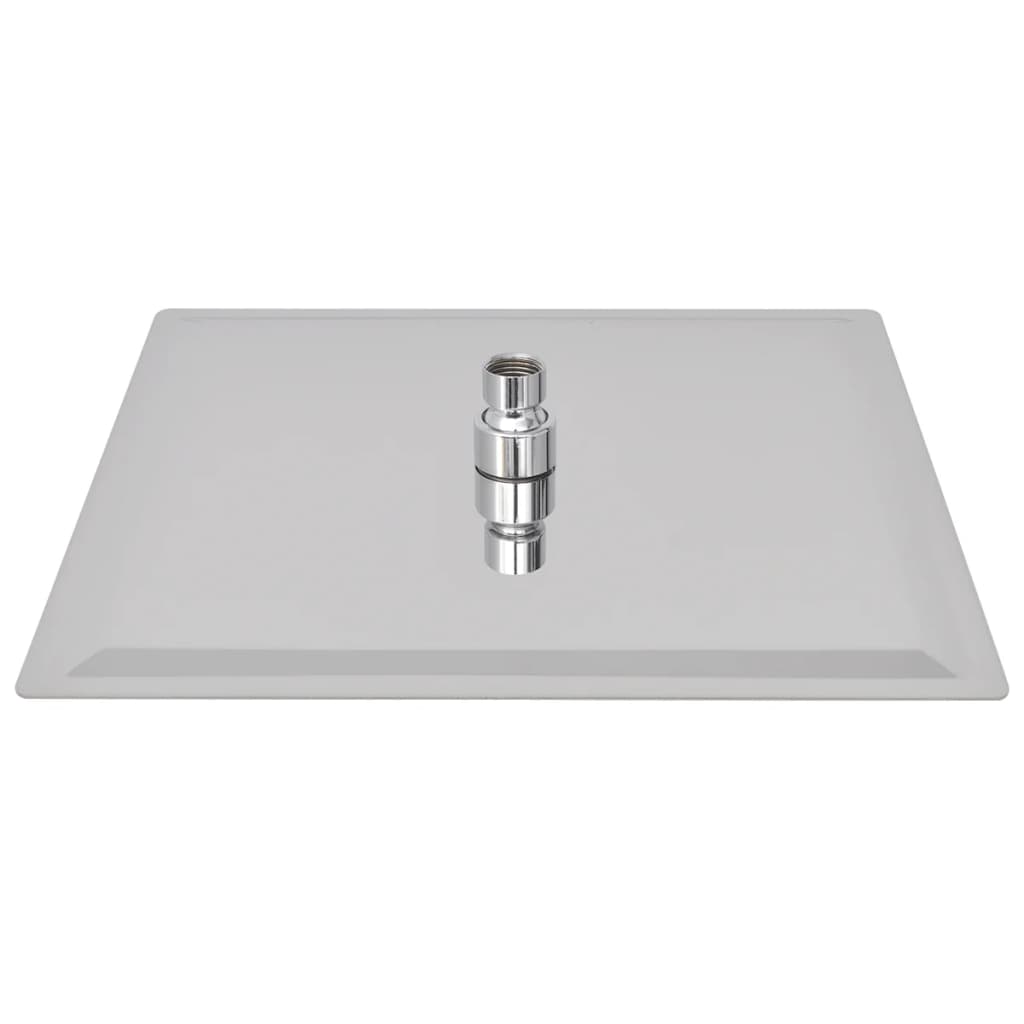 Vidaxl Regenduschkopf Quadrat 30 x 30 cm Edelstahl