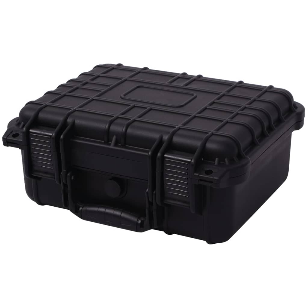 VIDAXL -Schutzmaterial Fall 35x29.5x15 cm schwarz