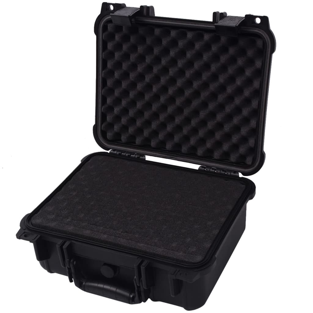 VIDAXL -Schutzmaterial Fall 35x29.5x15 cm schwarz