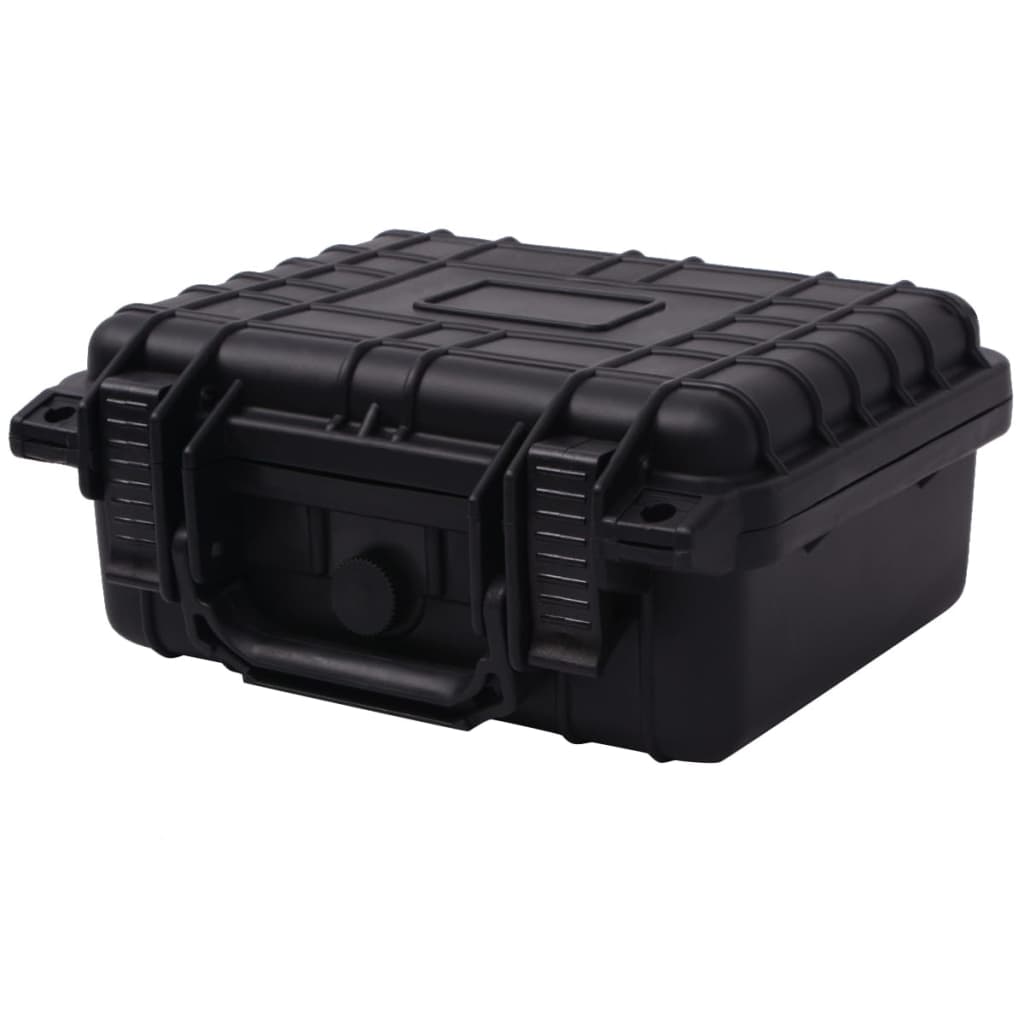 VIDAXL -Schutzmaterial Fall 27x24.6x12,4 cm Schwarz
