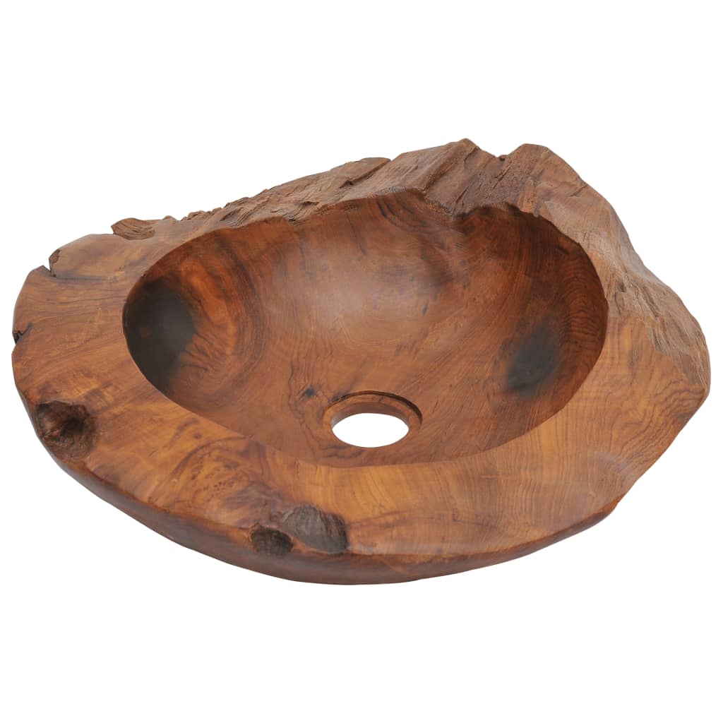 Vidaxx Waschbecken 45 cm aus massivem Teakholz