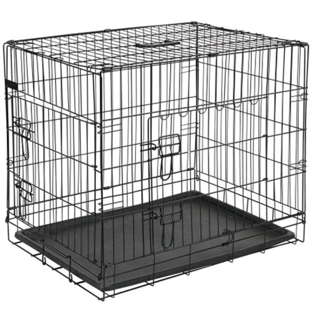@Pet Hondenbench 50.8x30.5x35,5 cm Metall Black 15006