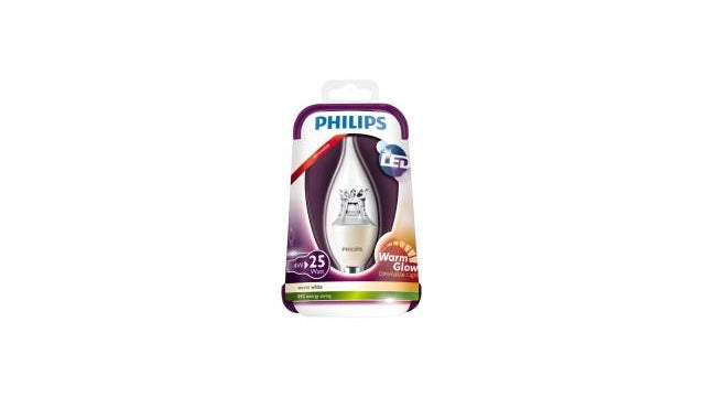 Philips 8718696453742 LED-Kerzenlampe, 4 W (25 W), E14 WG-Spitze