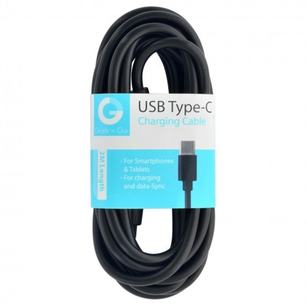 Grabngo Grabngo GNG Ladedatenkabel USB-C 2m schwarz