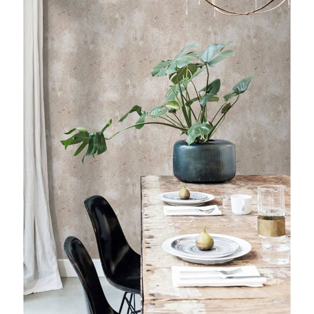 Nordwand Tapete Beton Beige