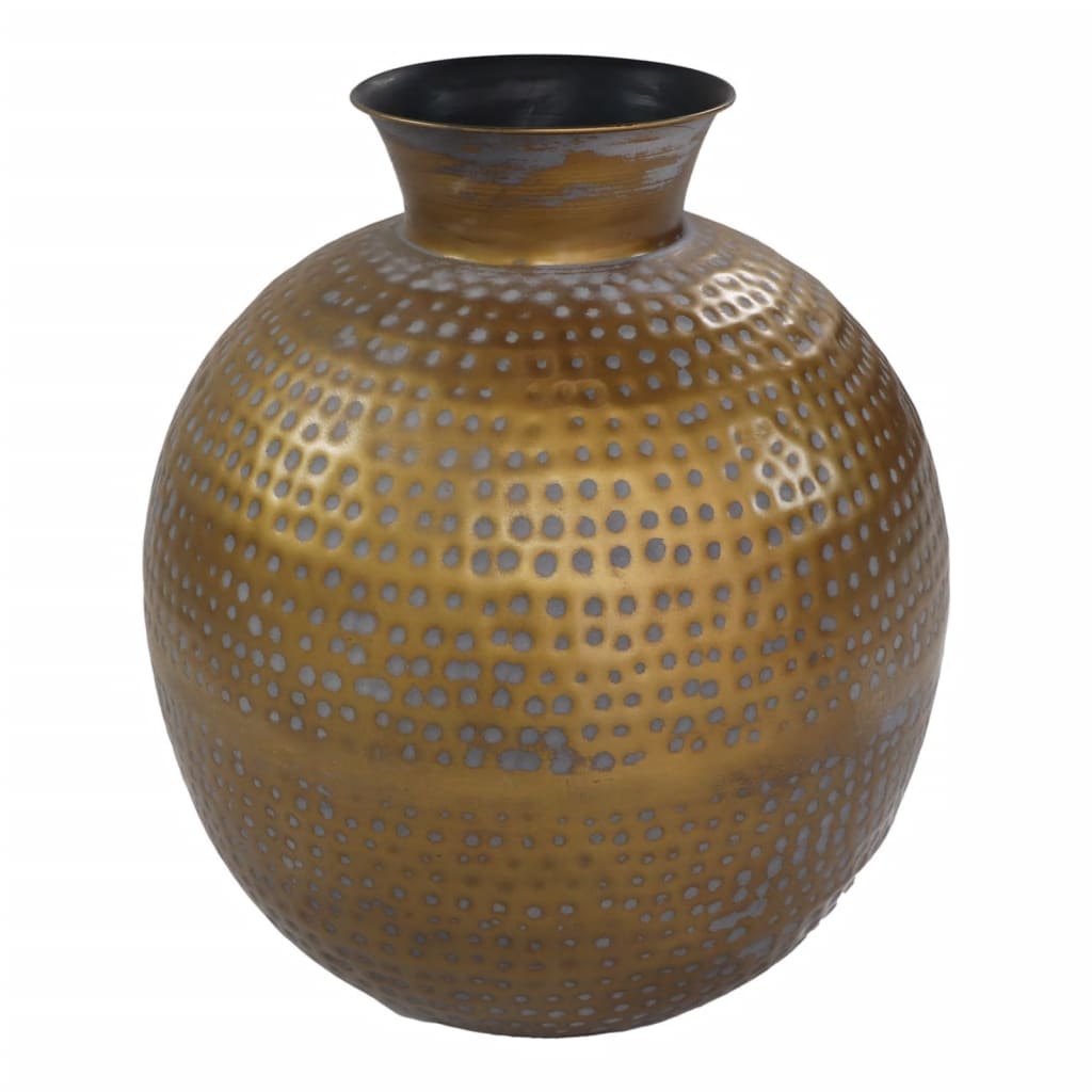 HSM Collection HSM Collection Vase Padua groß 40x45 cm Gold und Grau
