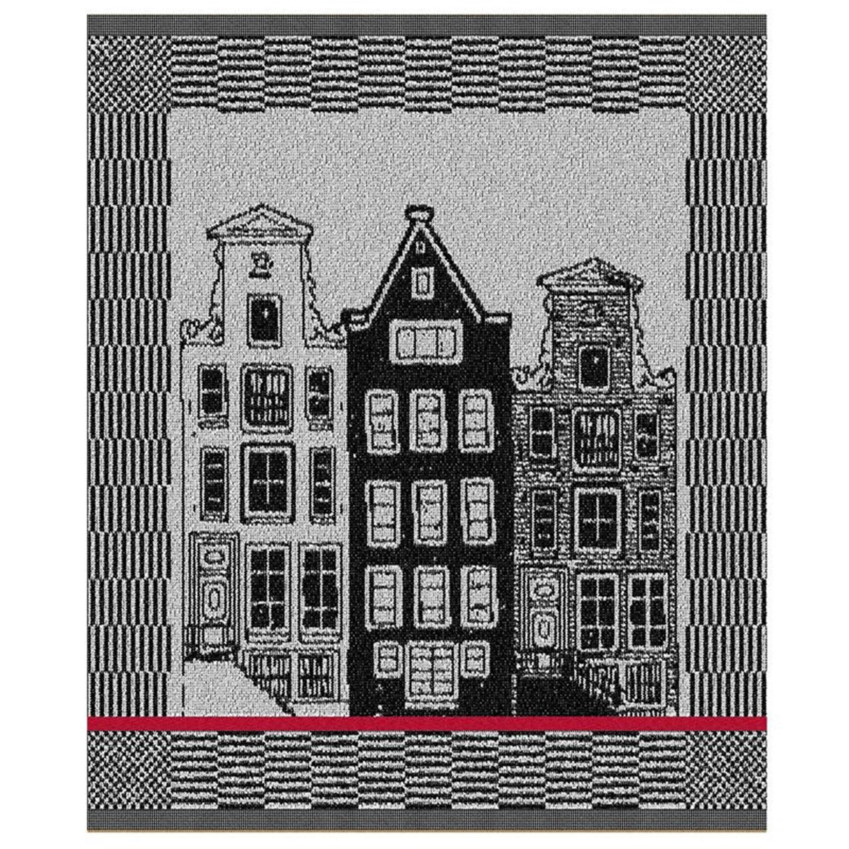 Ddddd Küchenhandtuchkanal 50x55cm schwarz 6 Stk