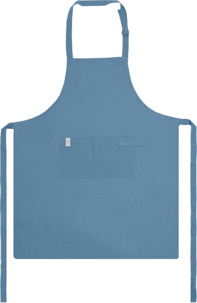 Excellent Houseware EM Kitchen Küchenschürze blau 75x90 cm 1 Stück